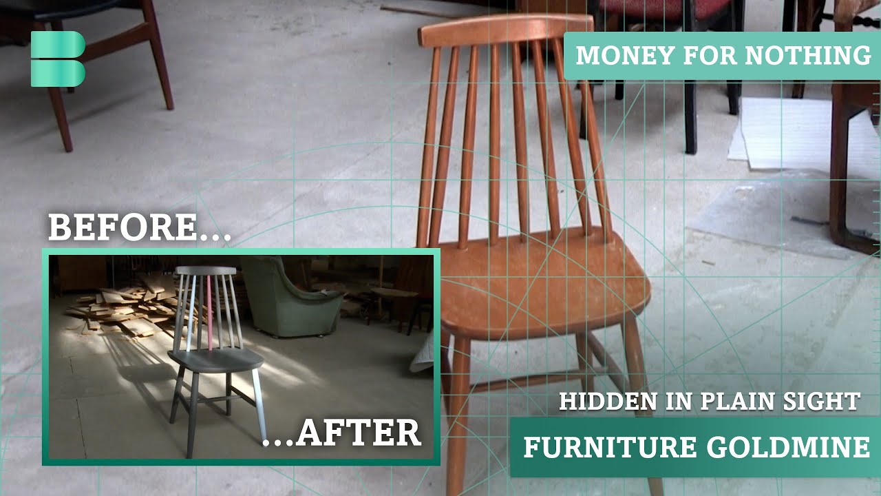 Sarah Transforms Recycling Center Furniture Finds