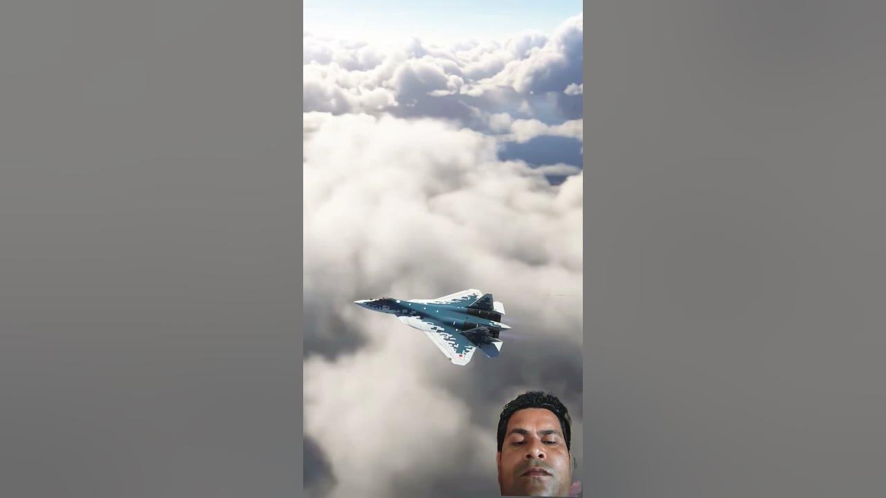 Su-57 Sonic boom -just listen to the enji