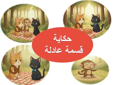 حكاية قسمة عادلة المستوى الأول المدرسة الرائدة الرائدة 