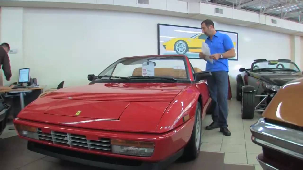1989 Ferrari Mondial T for sale at with test drive, driving sounds, and walk through video