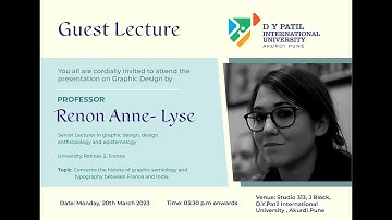 The history of graphic semiology and typography between France and India