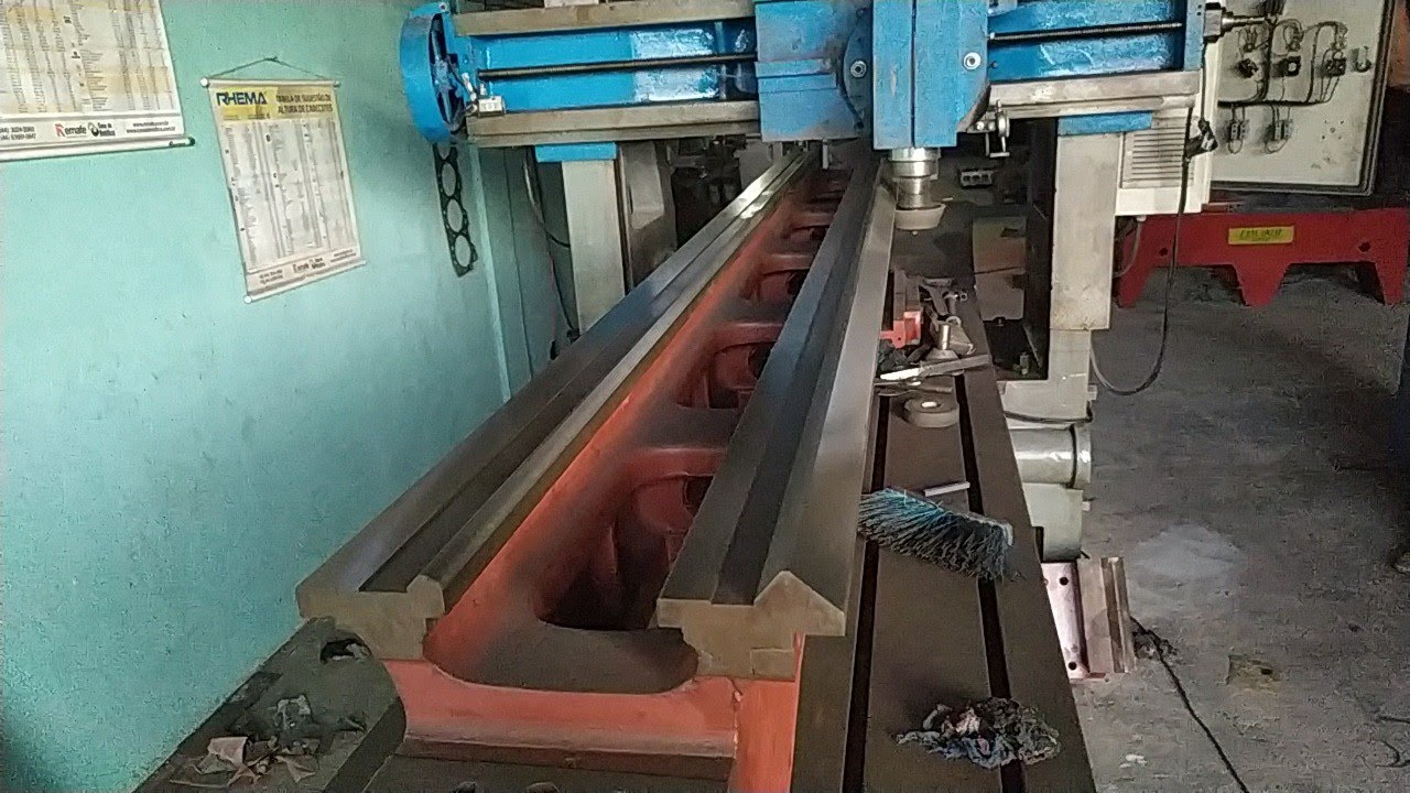 RETIFICANDO BARRAMENTO DO TORNO IMOR