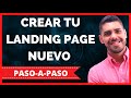 🔴 Tu Landing Page PASO A PASO NUEVO -  PAGINA EXITOSA