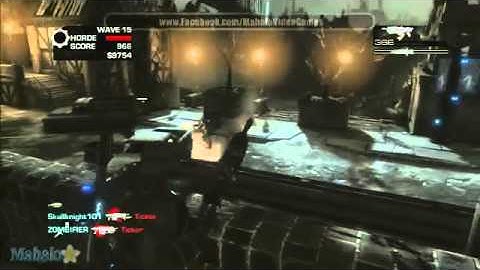 Gears of War 3 Horde Mode Gridlock First Attempt with JR Wave 151642