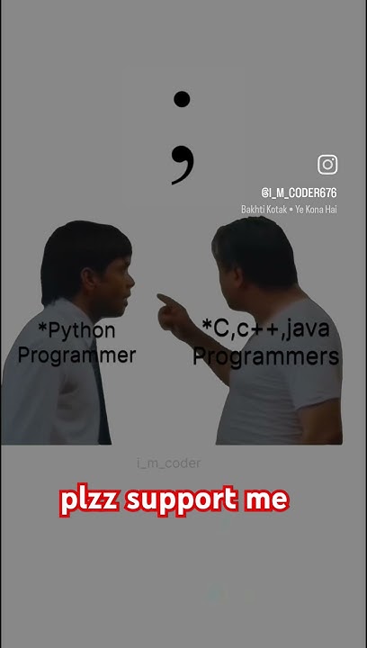 python developer vs c c++ java developer funny moment#funny - YouTube