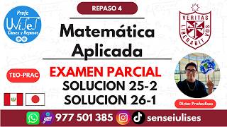 USMP-Applied Mathematics 🧮REVIEW 4 MIDTERM EXAM PART 1 26-2😎