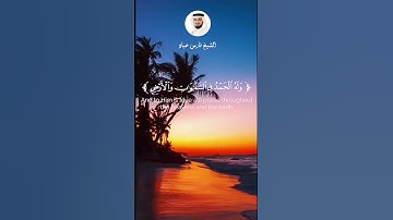 الآيات 17-18-19 من سورة الروم بصوت الشيخ ماهر المعيقلي