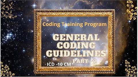 General coding guidelines (part-2) TAMIL