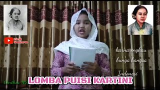 LOMBA PUISI KARTINI (CENTHIA K-5) // Hari Kartini 2021