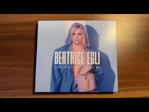 Unboxing: Beatrice Egli: Never Stop It 2.0 CD