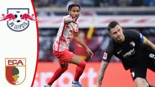 RB Leipzig vs FC Augsburg 4 0   Christopher Nkunku Goals and Extended Highlights screenshot 4