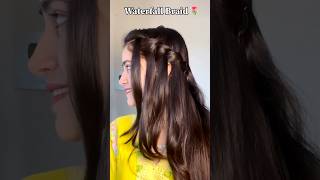 Waterfall Braid Hairstyle   braids hairstyle trendingshorts goesviral ashortaday