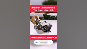Inside the Genius Machine That Powers Your Ride #shorts