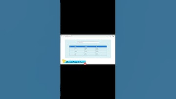 Search/Filter Table Data with Javascript  2022 | Create a Search Bar & Filter Table using JavaScript