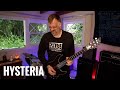 HYSTERIA by Muse - Guitar Melody Cover by Adam Howe