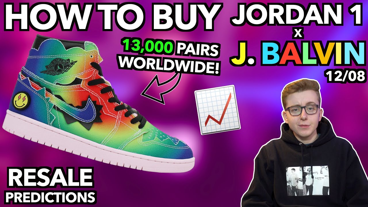 j balvin jordan 1 resale