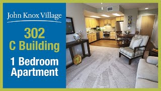 302 C Building – One Bedroom Apartment (750 Sq. Ft.)