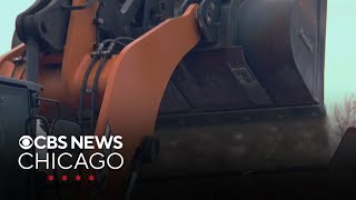 Romeoville, Illinois has far more road salt than it needs
