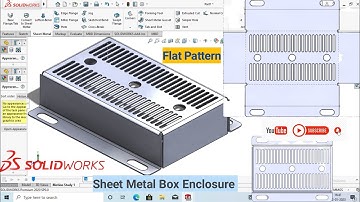 Solidworks Tutorials | Sheet Metal Design In Solidworks| #solidworks | #autocad