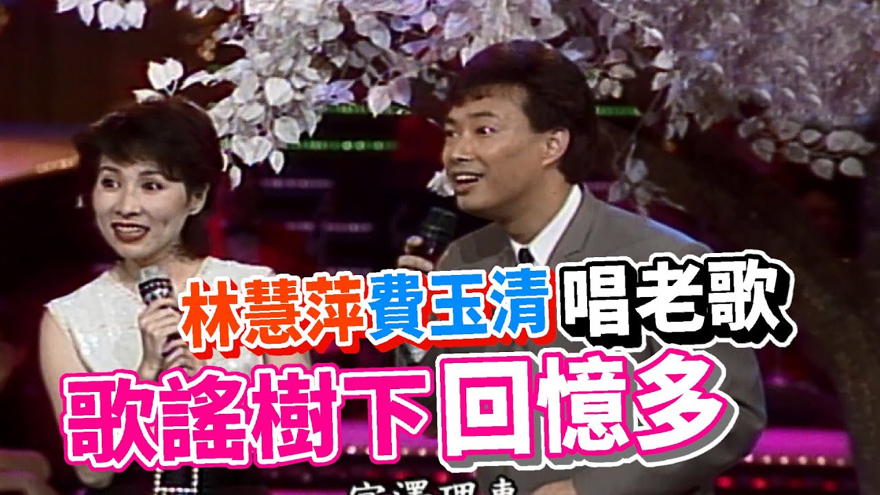 林慧萍費玉清唱老歌  歌謠樹下回憶多【龍兄虎弟】精華