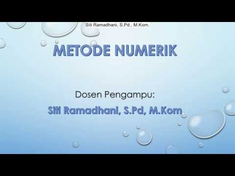 Video: Apa arti kata numerik dalam matematika?