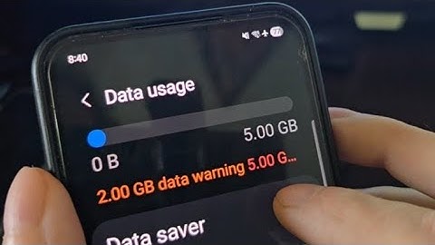 How to see data usage in samsung A17 | Samsung galaxy A17 data usage settings