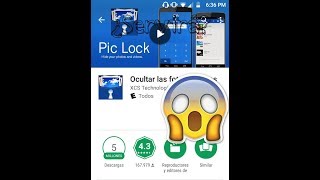 La mejor aplicación para esconder fotos y videos|la más discreta| (Pic Lock) screenshot 5