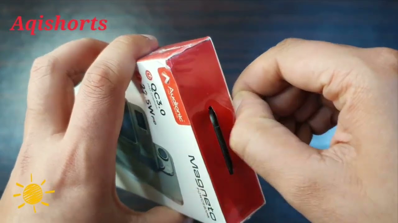 Audionic Magneto Powerbank Unboxing And Review | Aqishorts 