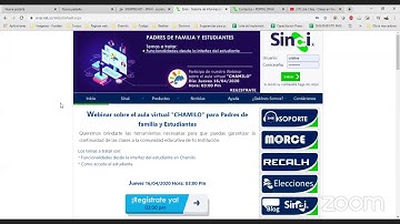 Aula Virtual CHAMILO