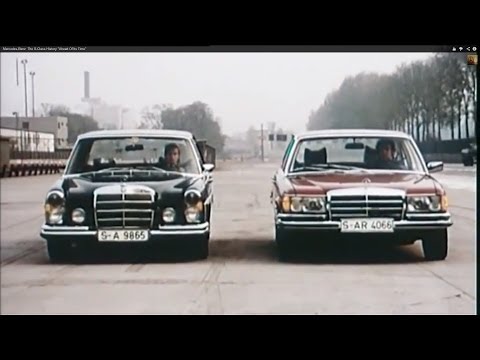 Mercedes-Benz  The S-Class History "Ahead Of Its Time"