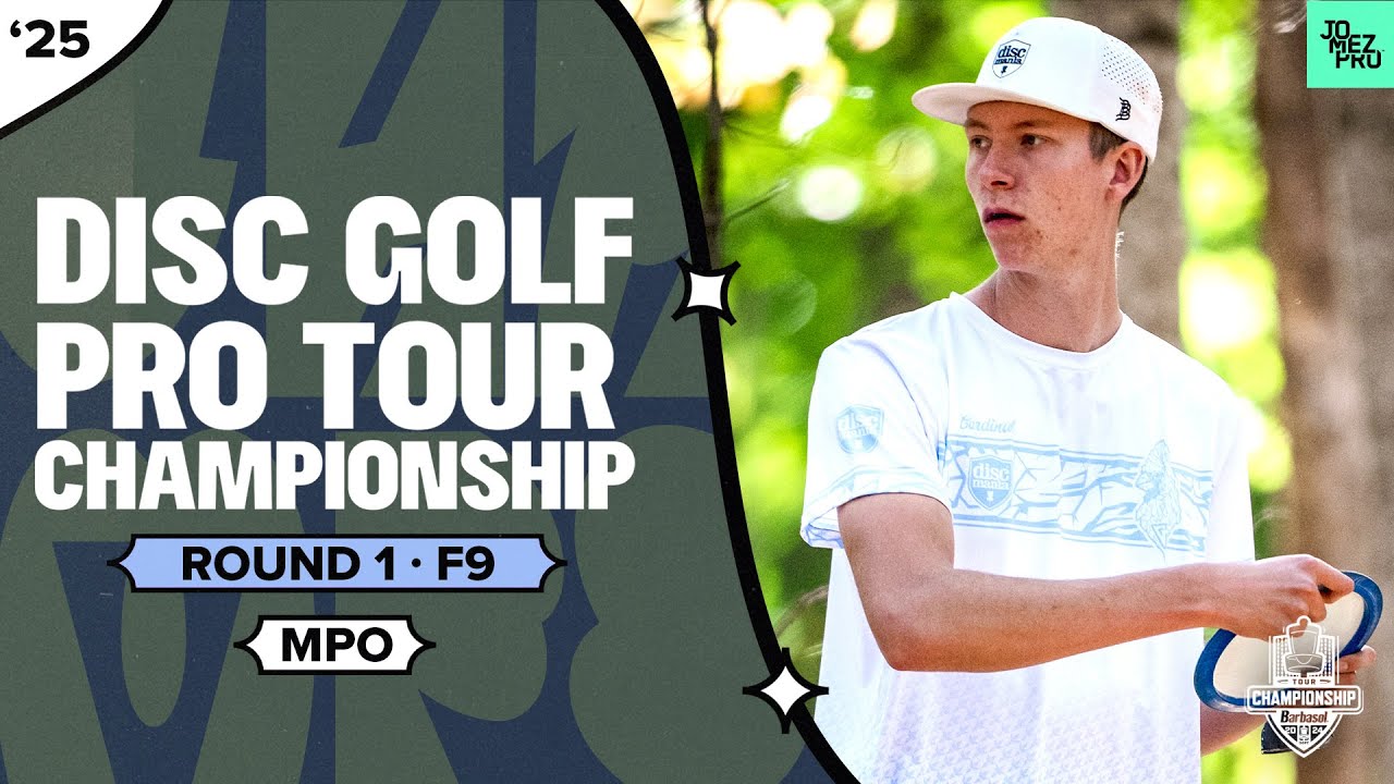 2025 DGPT Championship | MPO R1F9 | Buhr, Heimburg, McBeth, Robinson | Jomez Disc Golf