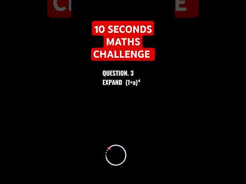 10 SECONDS MATHS