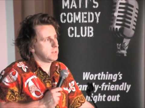 Milton Jones live at Matt's Comedy Club, Worthing ...