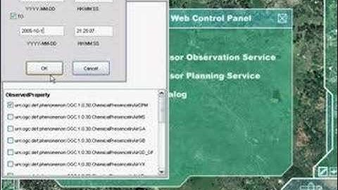 Integrated Sensor Web (SWE) 3D Client Demo VIdeo