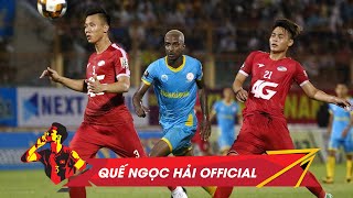 Quế Ngọc Hải | Những pha phòng ngự đỉnh cao khiến ngoại binh phải nóng mặt | Quế Ngọc Hải FC