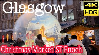 Glasgow Christmas Market \/ ST Enochs 2021 December