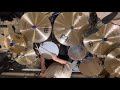 マスターボリューム/UNISON SQUARE GARDEN ドラム真上視点