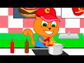 Família de Gatos - Chef De Fast Food Animado em Português Brasil 13+