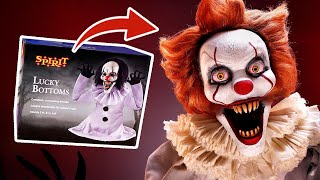 Scary Halloween Makeover! We Made Pennywise From It...