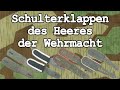 Schulterklappen des Heeres der Wehrmacht