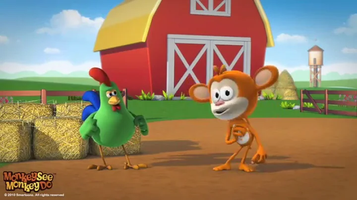 Monkey See Monkey Do Rooster Dance