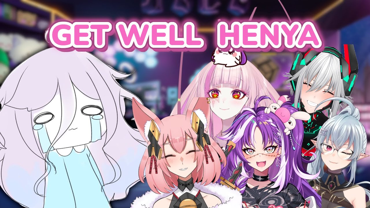 Henya's friends kept checking on her while she was sick