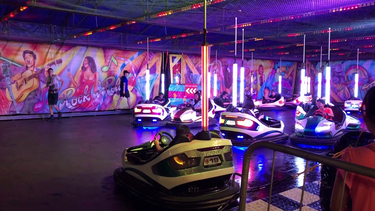 Bumper Car at Marina Bay Carnival Singapore YouTube