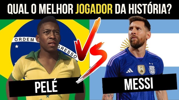 Messi é eleito o melhor jogador de todos os tempos; Pelé é só o