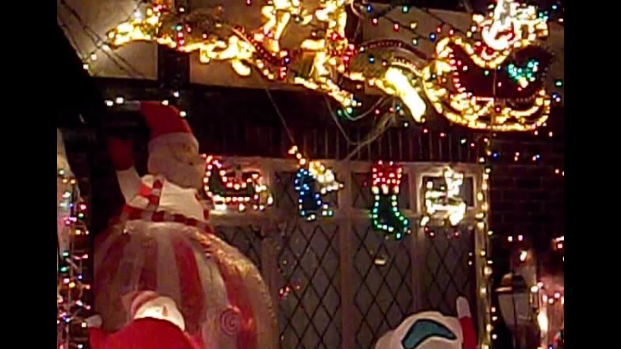 Spectacular Christmas Lights Hayes Lane Bromley 2014 YouTube