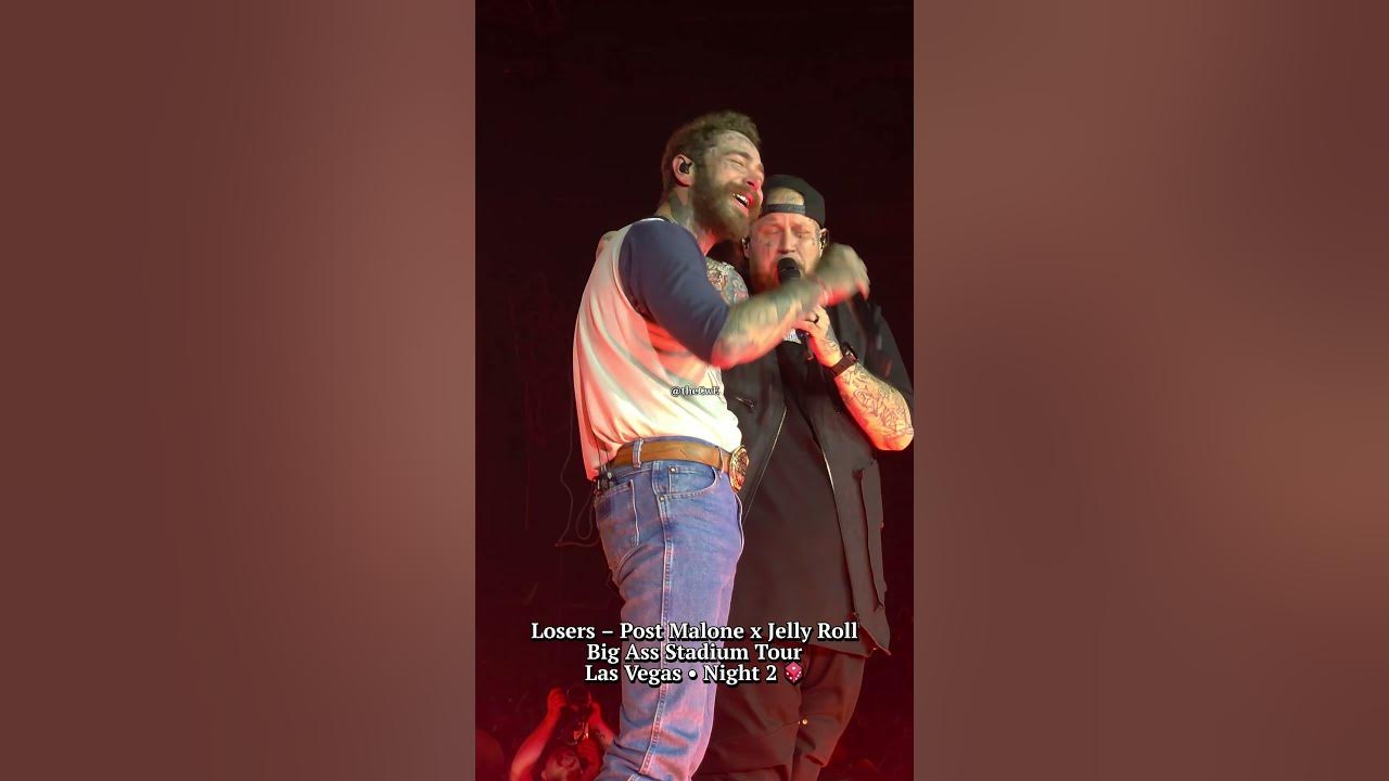 Post Malone and Jelly Roll performing Losers live on Night 2 🔥