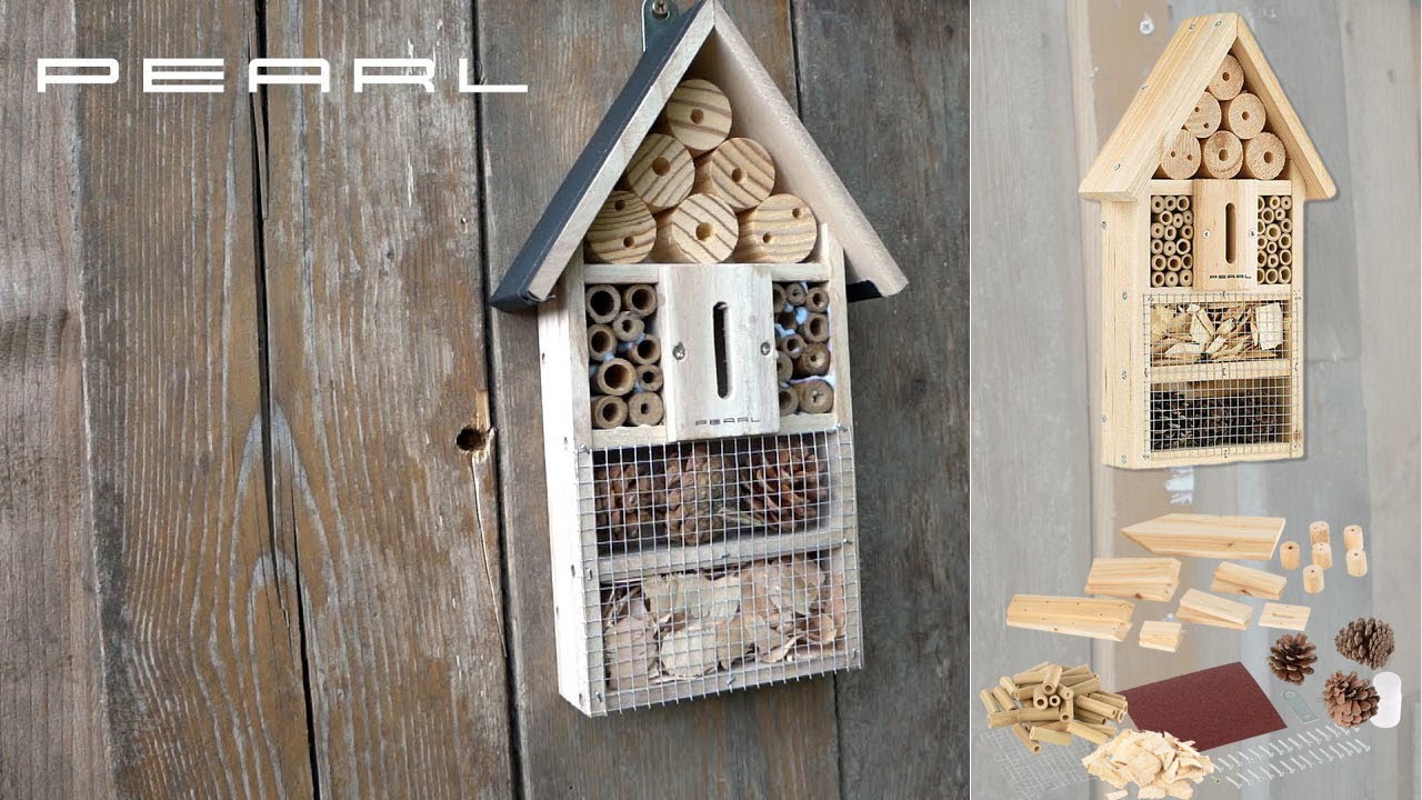 Construire un petit hotel a insecte : Kit a assembler pas cher