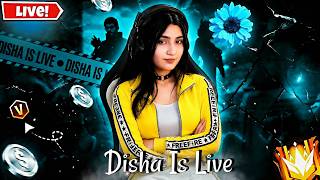 FREE FIRE GUILD TEST LIVE⚡FF LIVE | FF Girl Live Stream | DISHA LIVE #Dishalive #fflive #guildtest