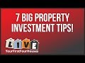 My 7 BIGGEST Property Investment Tips... MY FIRST LIVE BROADCAST! :-)