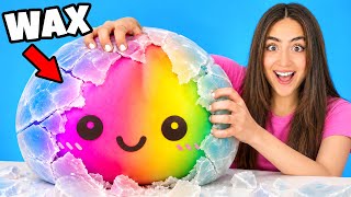 Making the worlds biggest Wax Clay cracking ASMR!😱